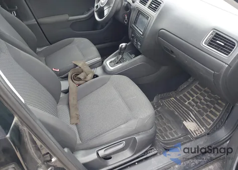 2012 Volkswagen Jetta 2.0L S z USA, uszkodzony, nr VIN 3VW2K7AJ0CM404725